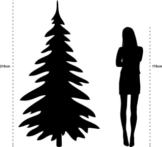 Top Trees Vancouver Kunstkerstboom H215 Ø145 cm Frosted Green