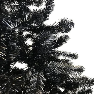 Trendy Kunstkerstboom 180 cm Zwart