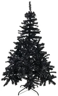 Trendy Kunstkerstboom 180 cm Zwart