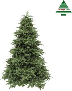 Triumph Tree Abies Nordmann kunstkerstboom 215x155 cm donkergroen