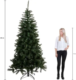 Triumph Tree Abies Nordmann Kunstkerstboom 260x175 cm Donkergroen