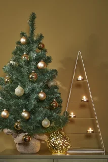 Triumph Tree Alpine Kunstkerstboom Jute H60cm Groen