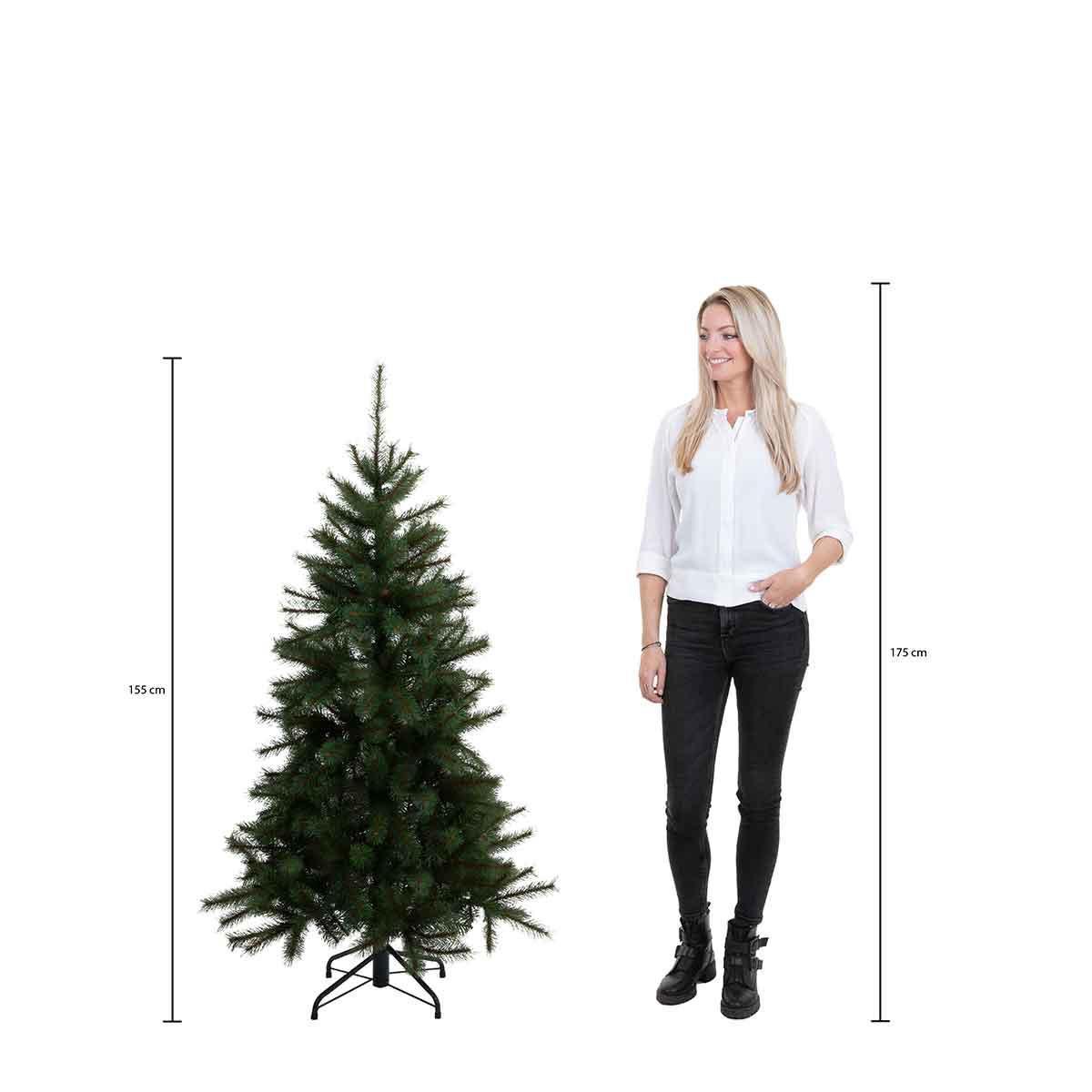 Triumph Tree Bristlecone Kunstkerstboom Groen H155xØ99cm