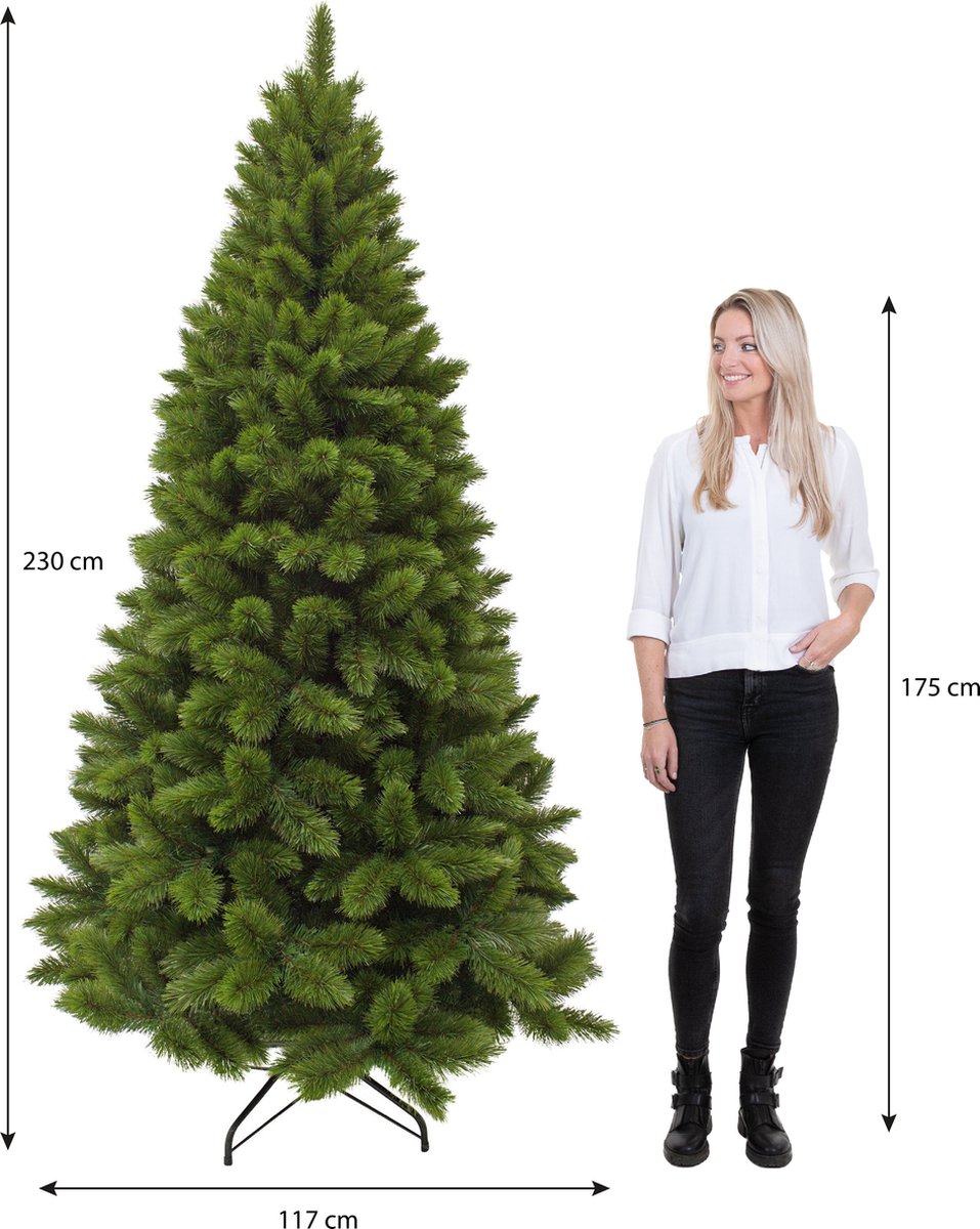 Triumph Tree Camden Kunstkerstboom Slim H230 Ø117 Groen