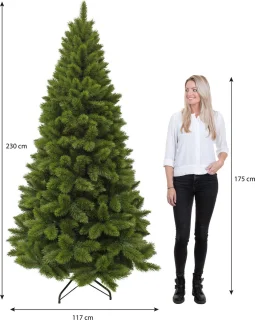Triumph Tree Camden Kunstkerstboom Slim H230 Ø117 Groen