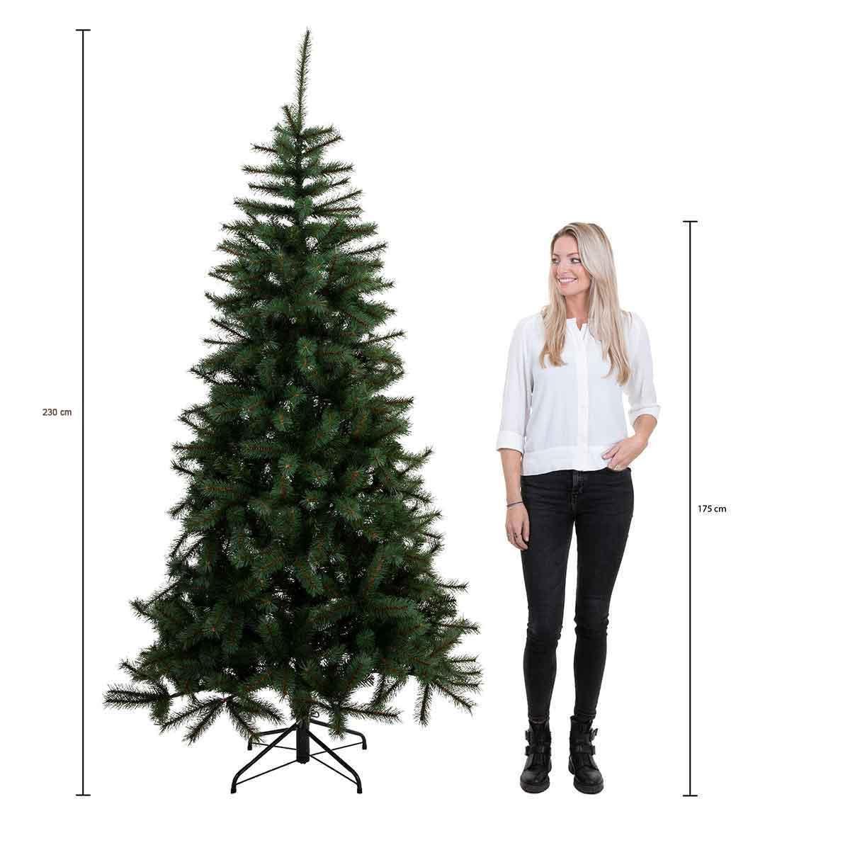 Triumph Tree Camden Kunstkerstboom Slim H230 Ø117 Groen