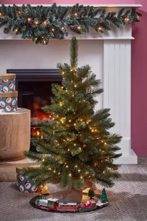 Triumph Tree Forest Frosted Kunstkerstboom Groen H90xØ62 cm