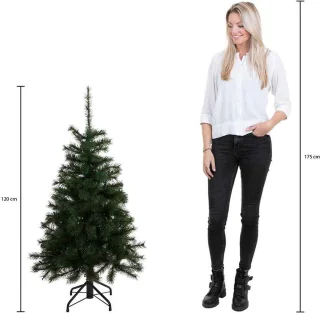 Triumph Tree Forest Frosted Kunstkerstboom H120cm Groen