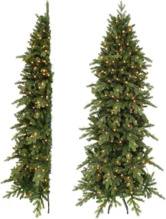Triumph Tree halve kunstkerstboom Emerald Pine groen 215 x 114 cm