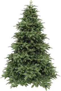 Triumph Tree kunstkerstboom Abies Nordmann 155 x 122 cm donkergroen