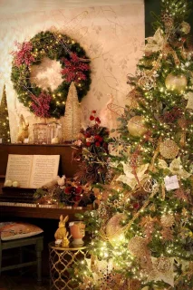 Triumph Tree kunstkerstboom Abies Nordmann 155 x 122 cm donkergroen
