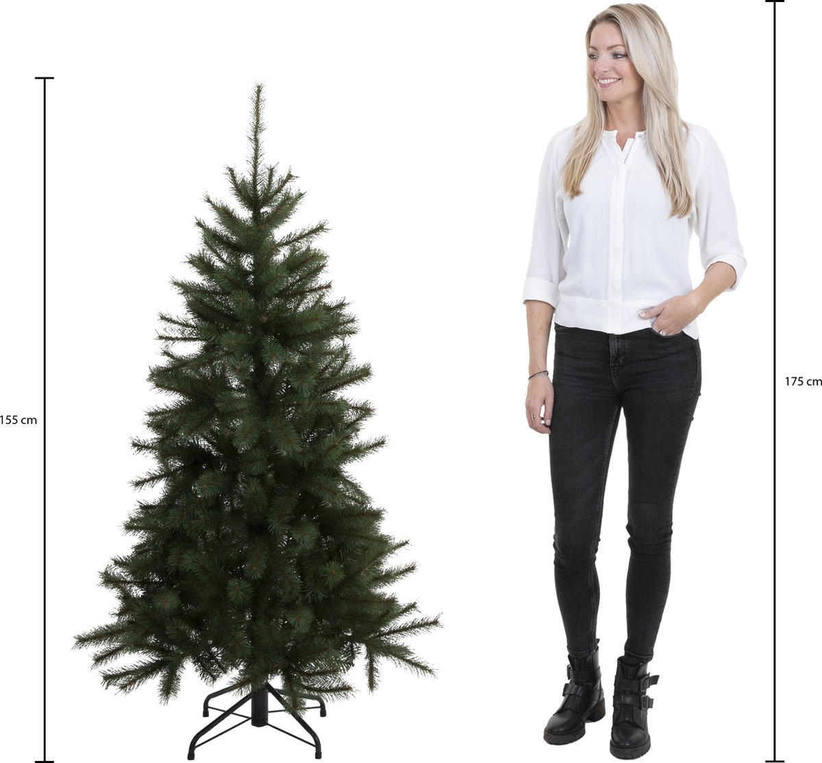 Triumph Tree Monviso Kunstkerstboom Groen H155 x Ø109 cm