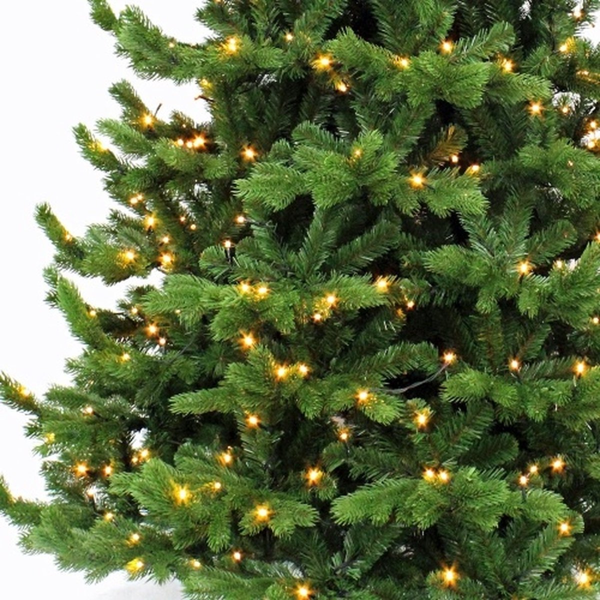 Triumph Tree Sherwood Deluxe Kunstkerstboom LED H185xØ127 cm Groen