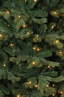 Triumph Tree Sherwood Deluxe Kunstkerstboom LED H185xØ127 cm Groen