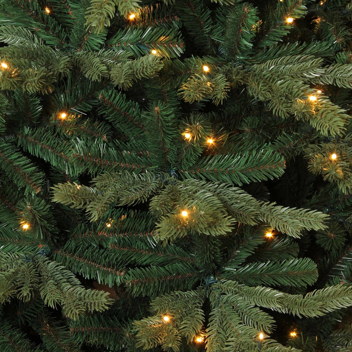 Triumph Tree Sherwood Deluxe Kunstkerstboom LED H185xØ127 cm Groen