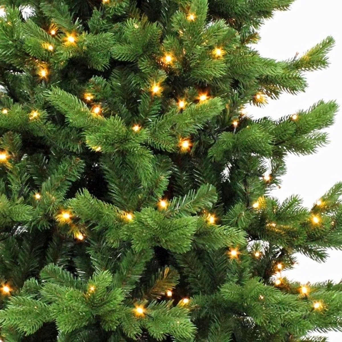 Triumph Tree Sherwood Deluxe Kunstkerstboom LED H185xØ127 cm Groen