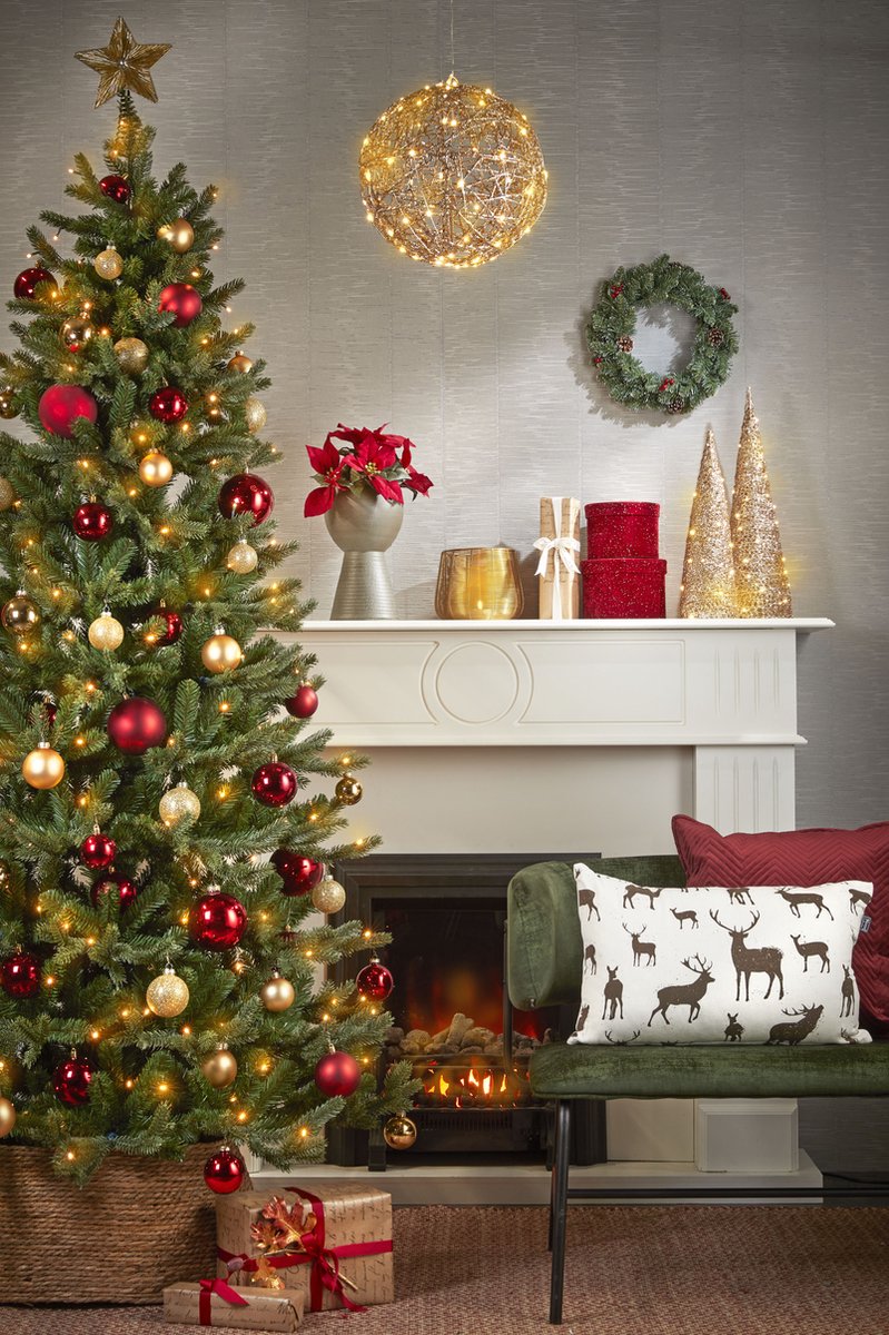 Triumph Tree Sherwood Kunstkerstboom Slim H215 x Ø117 cm Groen