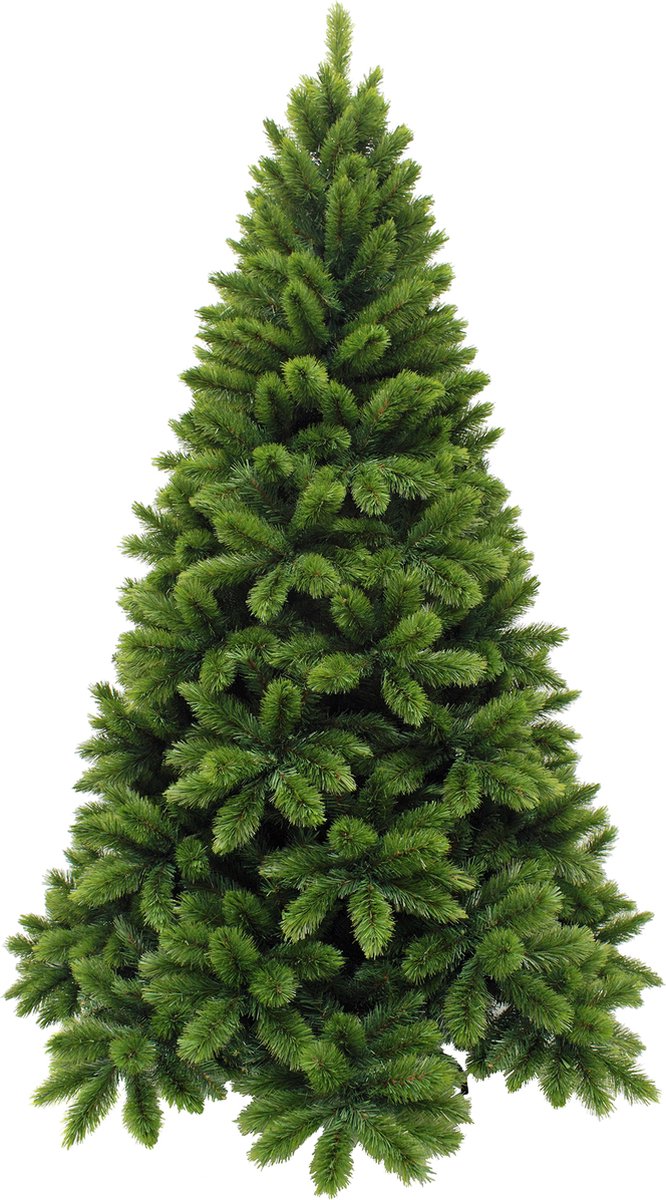 De Triumph Tree Tsuga Kunstkerstboom H215 Ø137 cm Groen in één oogopslag