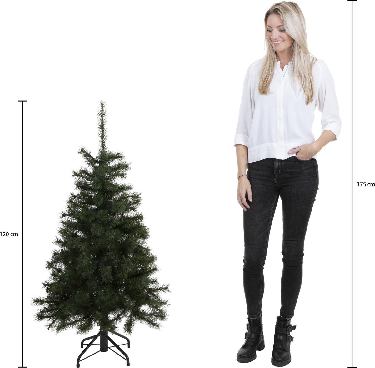 Triumph Tree Tuscan Kunstkerstboom H120 cm Newgrowth Blue