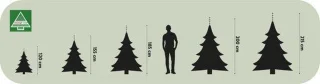 Triumph Tree Tuscan Kunstkerstboom H185 Ø109 cm Groen