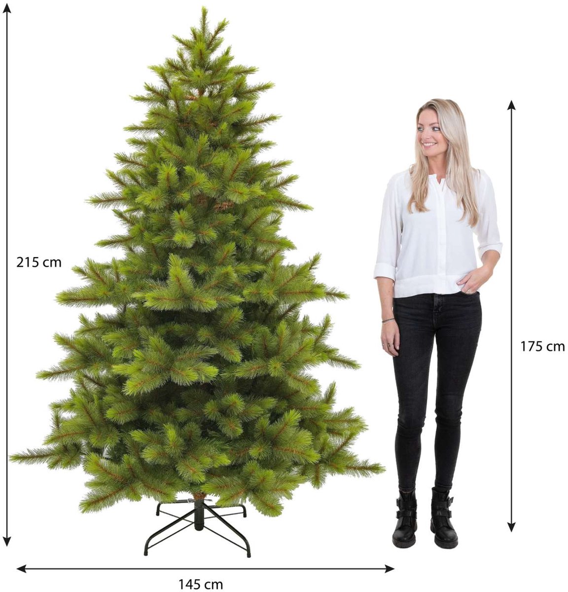 Triumph Tree Wyoming Kunstkerstboom Groen H215xØ145 cm