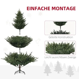 TRUUSK Kunstmatige Kerstboom 180 cm