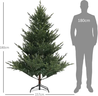 TRUUSK Kunstmatige Kerstboom 180 cm