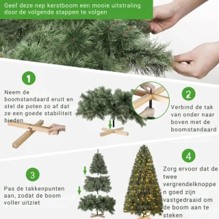 Tumex Kunstkerstboom 180 cm met Verlichting