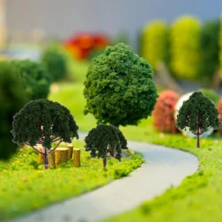 Turf Track N Trees 1:43 Landschapsbomen 20 stuks