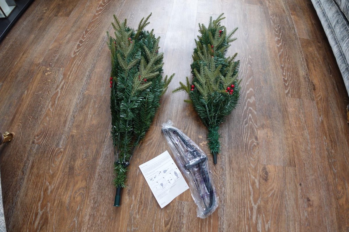 Uten Kerstboom Luxe H150 x Ø85 cm Kunststof Groen