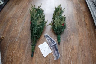 Uten Kerstboom Luxe H150 x Ø85 cm Kunststof Groen