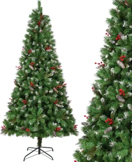 Uten Kunstkerstboom Luxe H225 Ø120 cm Groen