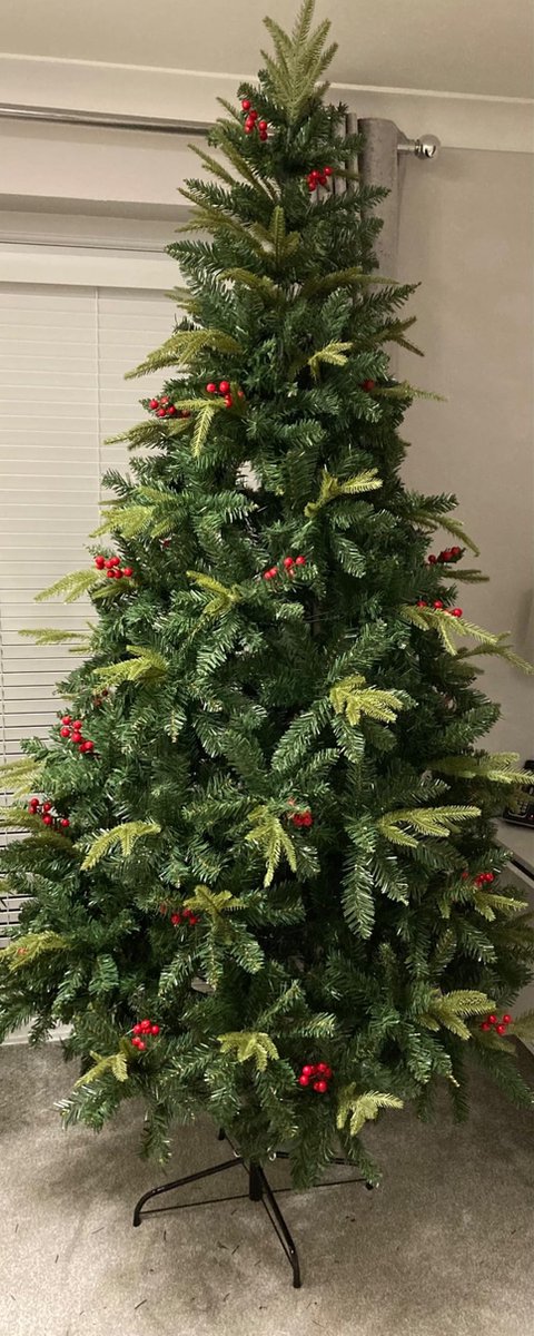 Uten Luxe Kerstboom PE+PVC 225 cm Groen