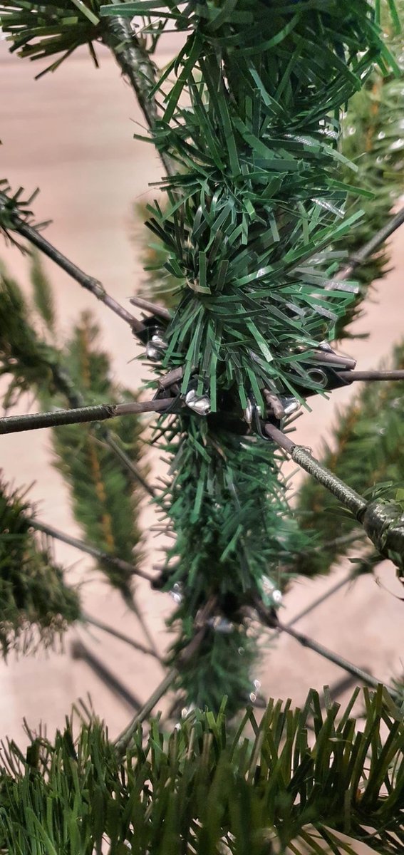 Uten Luxe Kunstkerstboom PE+PVC 180 cm Groen