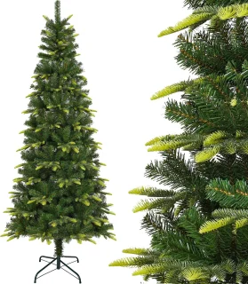 Uten Luxe Kunstkerstboom PE+PVC 180 cm Groen