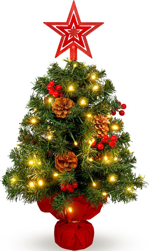 Uten Mini Kerstboom H60 met LED verlichting