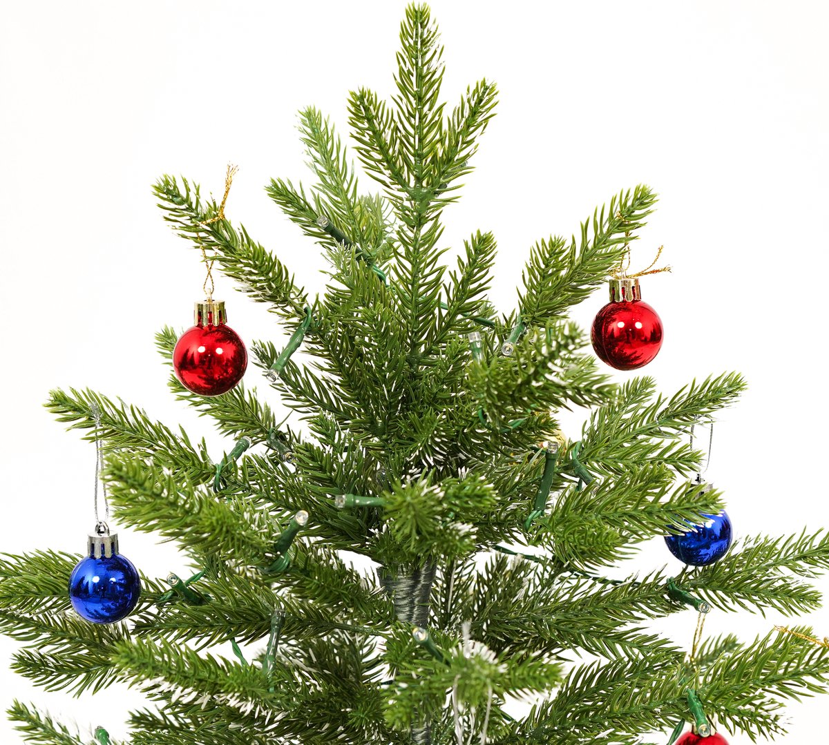 Uten Mini Kerstboom LED 50 Lichten H60xØ38 cm