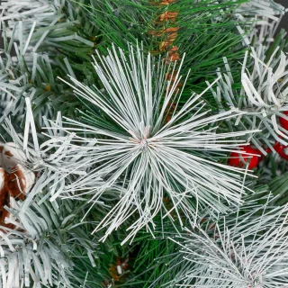 Uten Mini Kerstboom Met Dennenappels H60cm