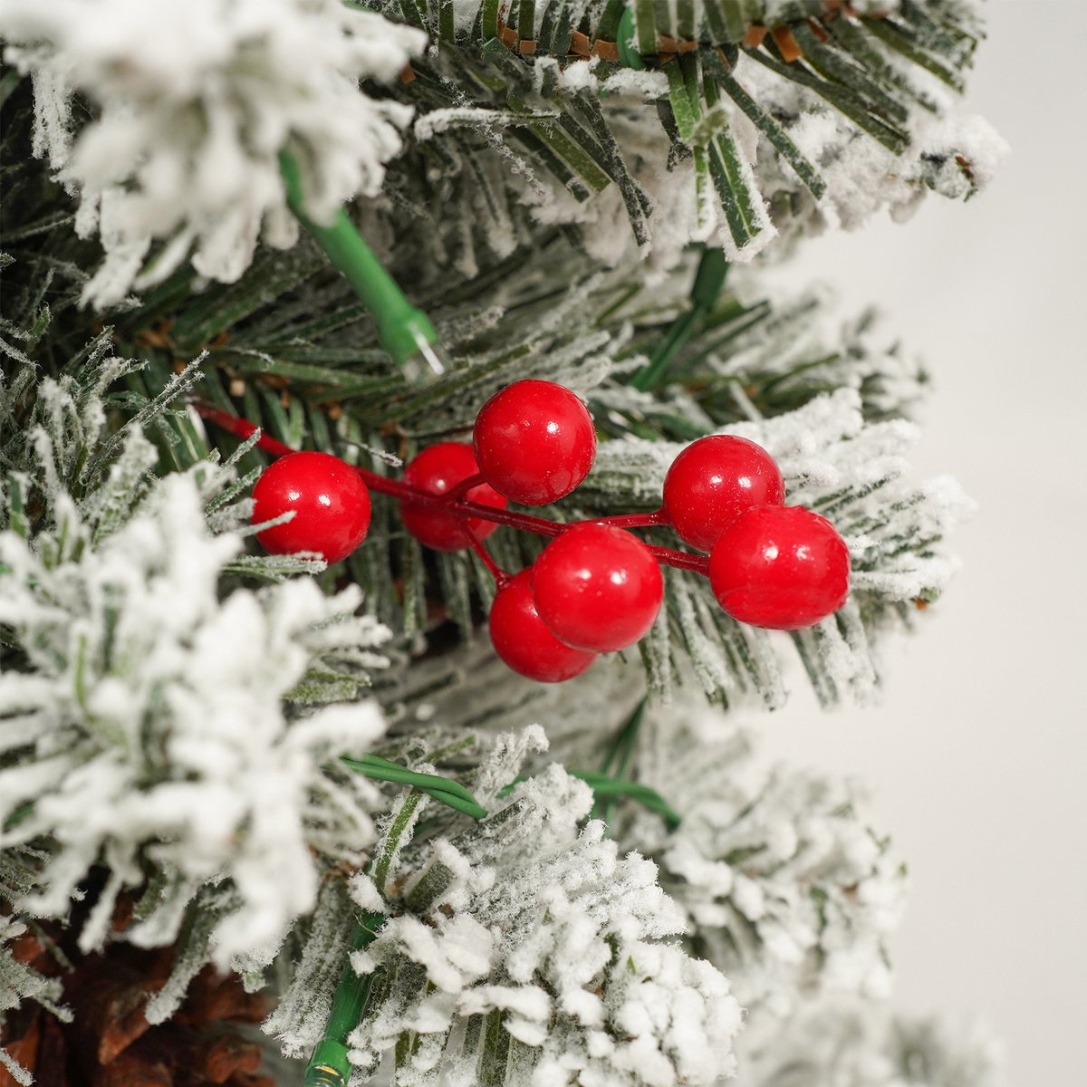 Uten Mini kerstboom met LED verlichting 40 cm