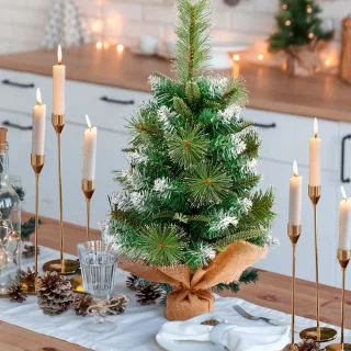 Uten Mini Kerstboom PVC+PE 60 Takken 60 cm
