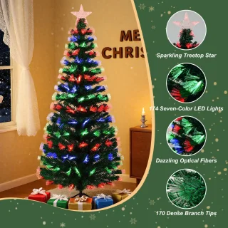 Uten Smalle Kunstkerstboom H150 x Ø80 cm