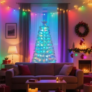 Uten Smalle Kunstkerstboom