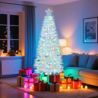 Uten Smalle Kunstkerstboom
