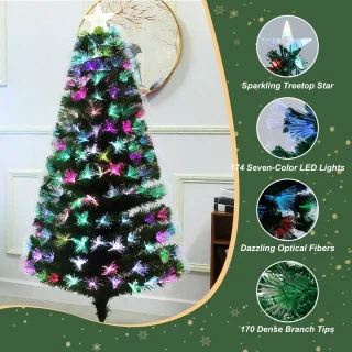 Uten Smalle Kunstkerstboom