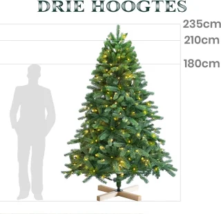 VANKEL Kunstkerstboom 210 cm