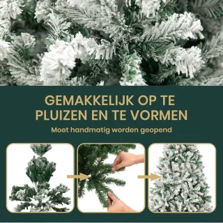 VANKEL Kunstkerstboom PVC 210 cm