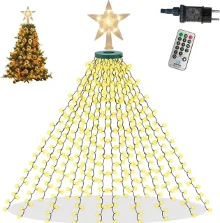 Verlichte kerstboom Warm Wit 2 m