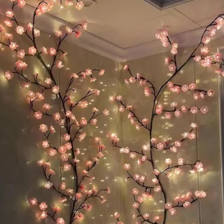 Verlichte kunstboom