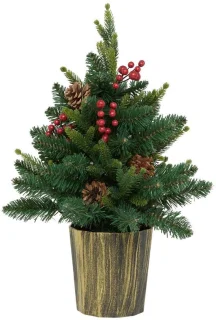 Verlichte tafelkerstboom Kappi H50 cm