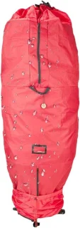 Verticale kerstboom opbergtas rood